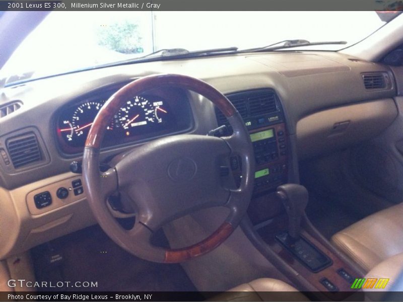 Millenium Silver Metallic / Gray 2001 Lexus ES 300
