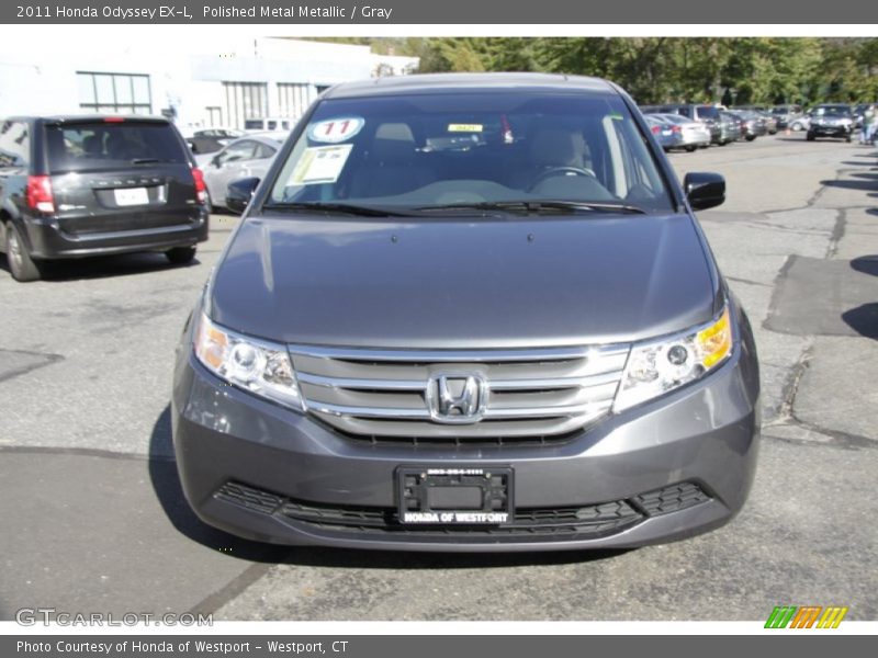 Polished Metal Metallic / Gray 2011 Honda Odyssey EX-L