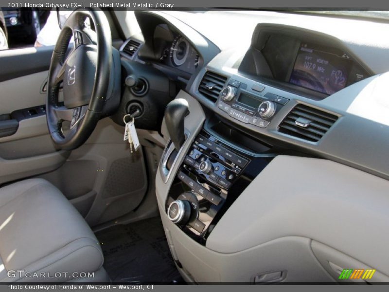 Polished Metal Metallic / Gray 2011 Honda Odyssey EX-L