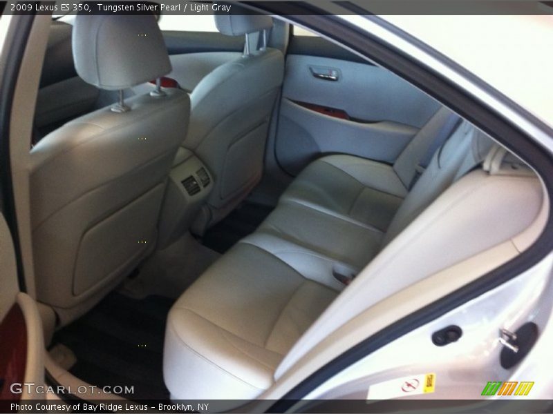 Tungsten Silver Pearl / Light Gray 2009 Lexus ES 350