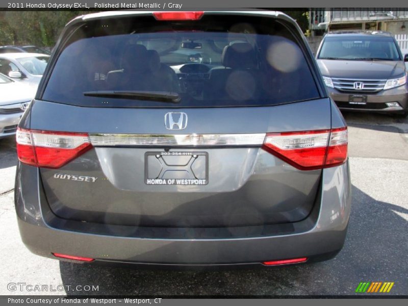Polished Metal Metallic / Gray 2011 Honda Odyssey EX-L