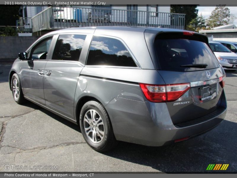 Polished Metal Metallic / Gray 2011 Honda Odyssey EX-L