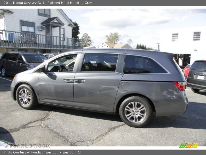 Polished Metal Metallic / Gray 2011 Honda Odyssey EX-L