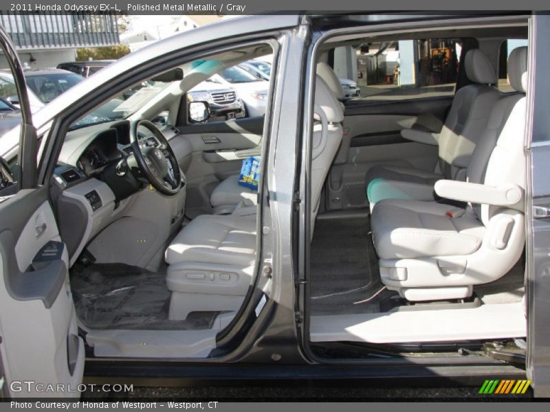 Polished Metal Metallic / Gray 2011 Honda Odyssey EX-L