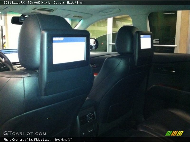 Obsidian Black / Black 2011 Lexus RX 450h AWD Hybrid
