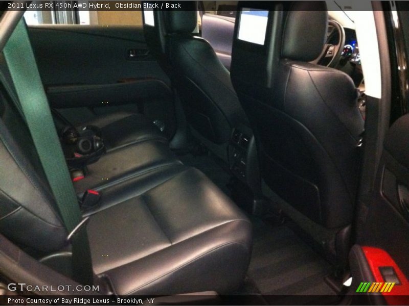 Obsidian Black / Black 2011 Lexus RX 450h AWD Hybrid