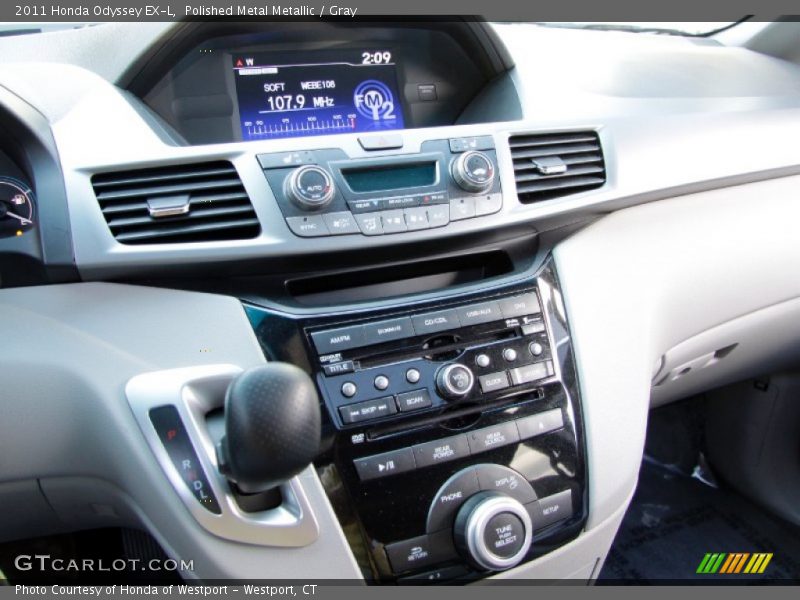 Polished Metal Metallic / Gray 2011 Honda Odyssey EX-L