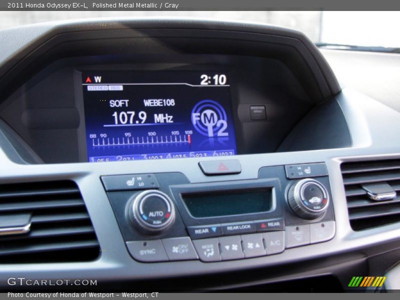 Polished Metal Metallic / Gray 2011 Honda Odyssey EX-L