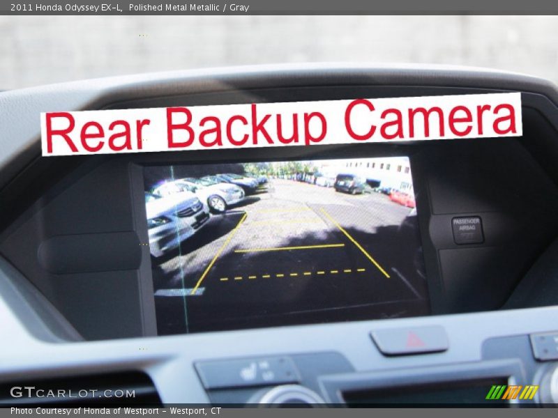 Polished Metal Metallic / Gray 2011 Honda Odyssey EX-L