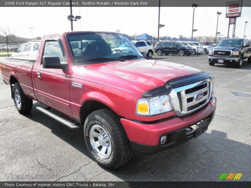 Redfire Metallic / Medium Dark Flint 2006 Ford Ranger XLT Regular Cab 4x4