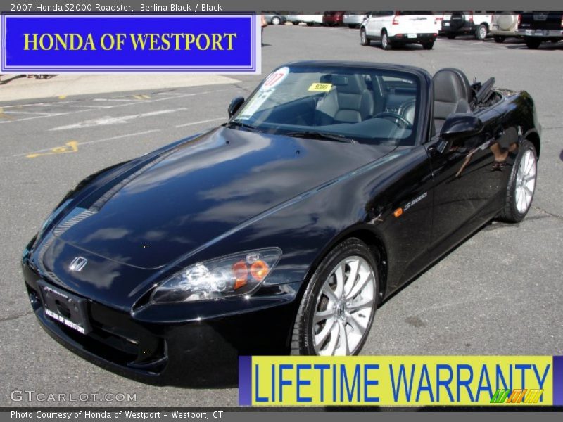 Berlina Black / Black 2007 Honda S2000 Roadster
