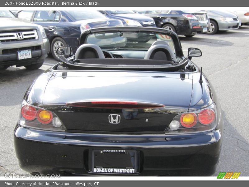 Berlina Black / Black 2007 Honda S2000 Roadster