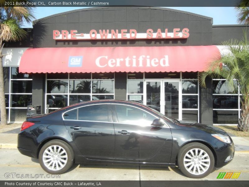 Carbon Black Metallic / Cashmere 2011 Buick Regal CXL