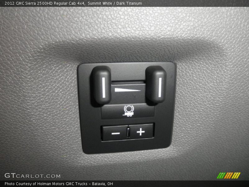 Summit White / Dark Titanium 2012 GMC Sierra 2500HD Regular Cab 4x4