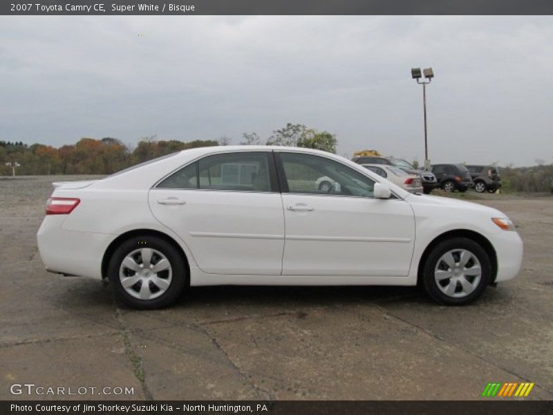 Super White / Bisque 2007 Toyota Camry CE