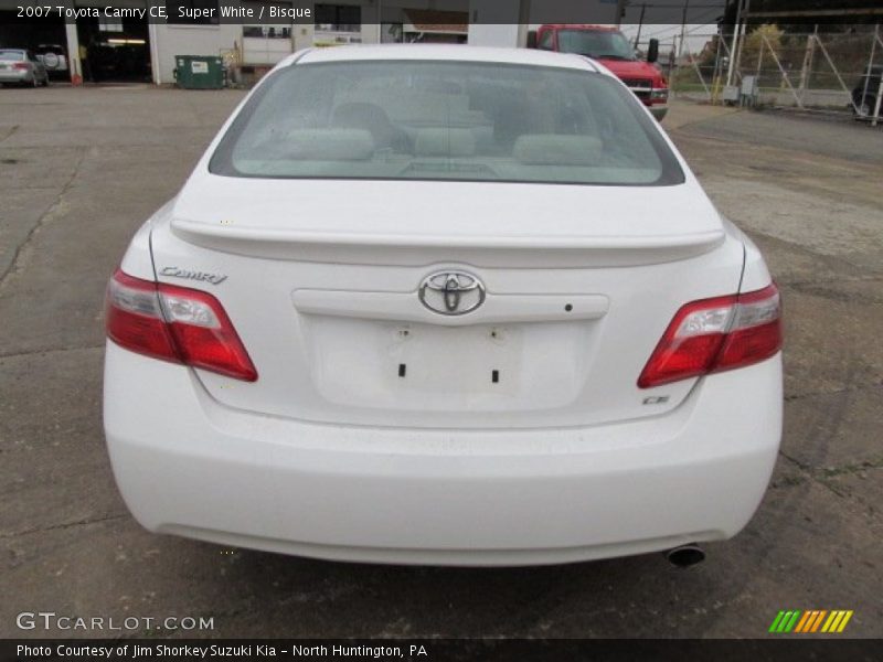 Super White / Bisque 2007 Toyota Camry CE