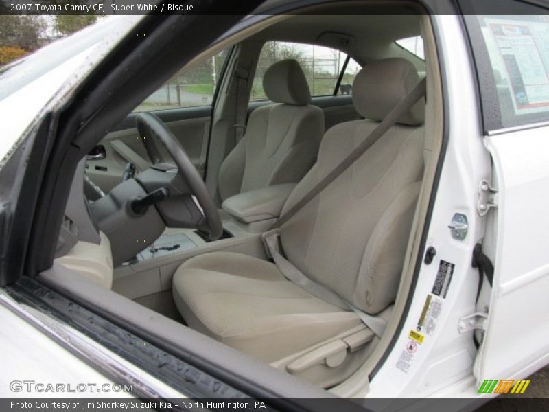 Super White / Bisque 2007 Toyota Camry CE