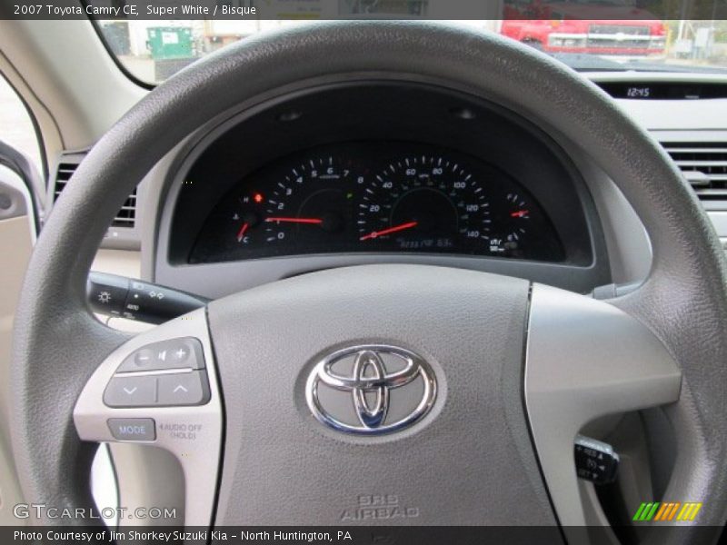 Super White / Bisque 2007 Toyota Camry CE