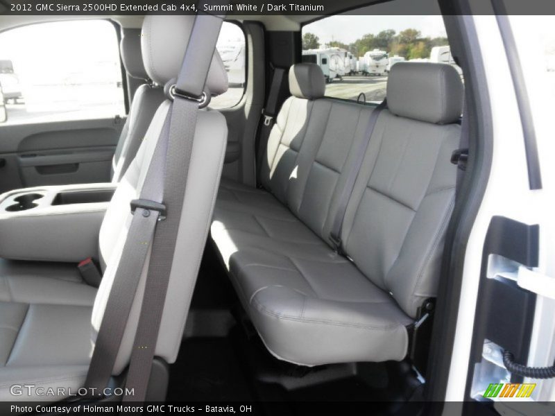 Summit White / Dark Titanium 2012 GMC Sierra 2500HD Extended Cab 4x4