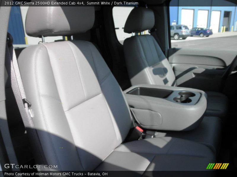 Summit White / Dark Titanium 2012 GMC Sierra 2500HD Extended Cab 4x4