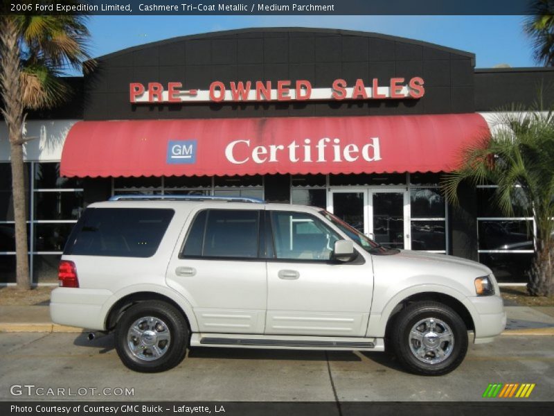 Cashmere Tri-Coat Metallic / Medium Parchment 2006 Ford Expedition Limited