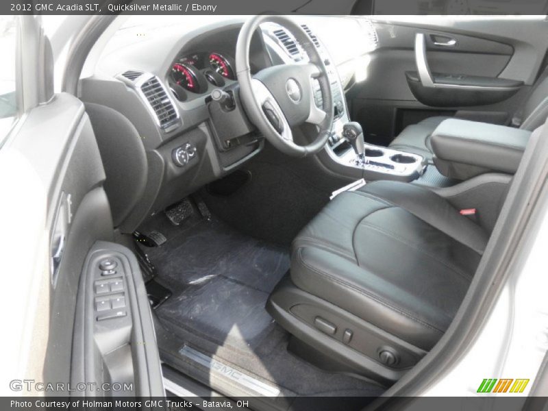 Quicksilver Metallic / Ebony 2012 GMC Acadia SLT