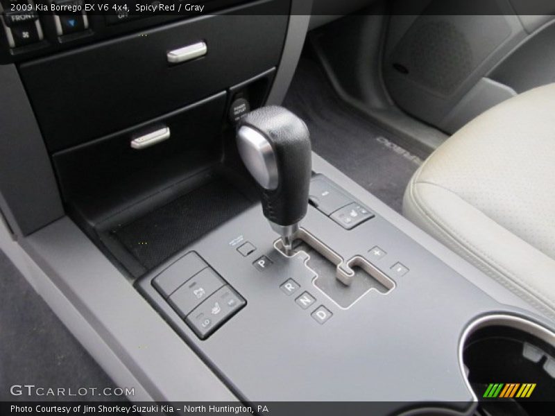 Spicy Red / Gray 2009 Kia Borrego EX V6 4x4