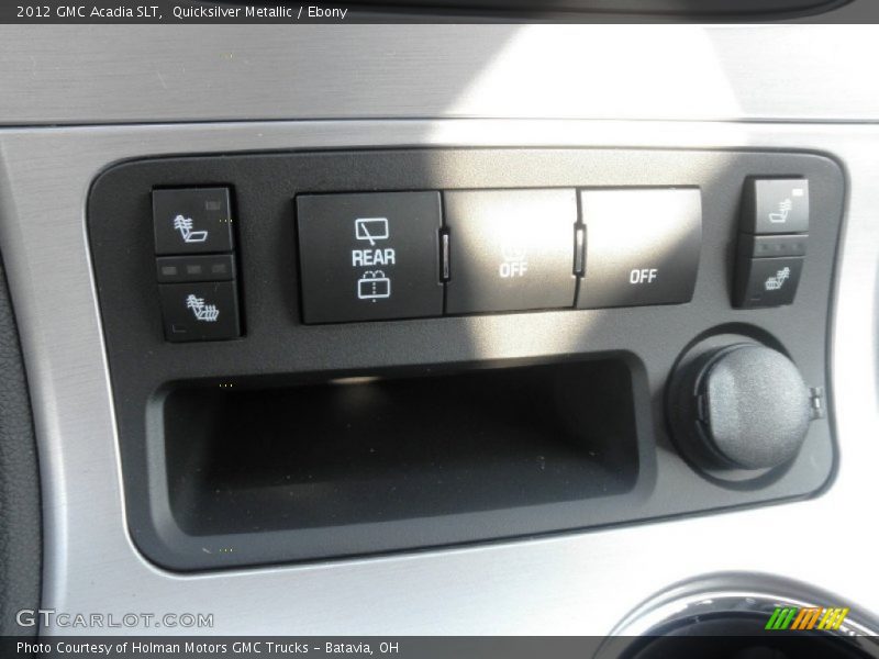 Quicksilver Metallic / Ebony 2012 GMC Acadia SLT