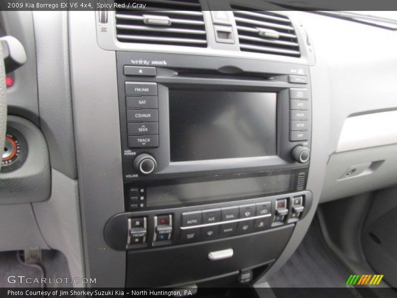 Spicy Red / Gray 2009 Kia Borrego EX V6 4x4