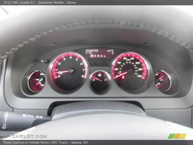 Quicksilver Metallic / Ebony 2012 GMC Acadia SLT