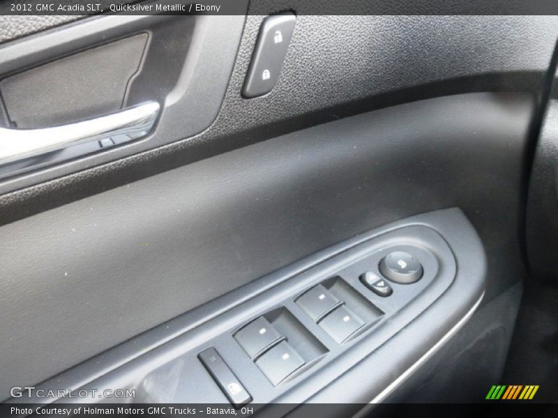 Quicksilver Metallic / Ebony 2012 GMC Acadia SLT