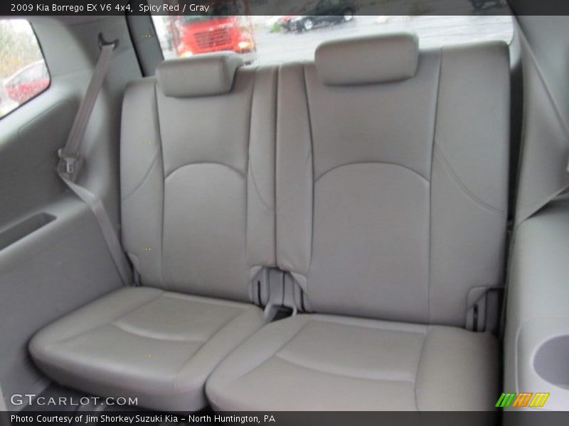 Spicy Red / Gray 2009 Kia Borrego EX V6 4x4