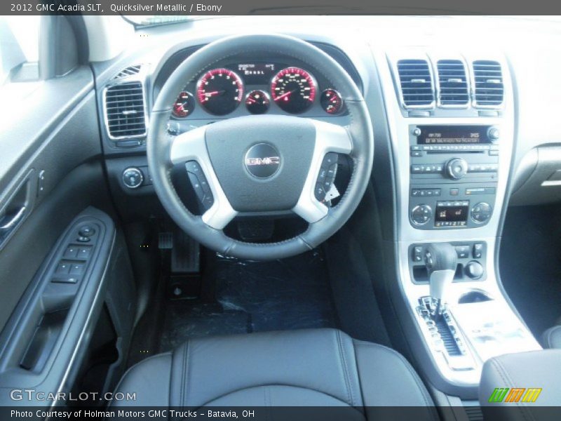 Quicksilver Metallic / Ebony 2012 GMC Acadia SLT