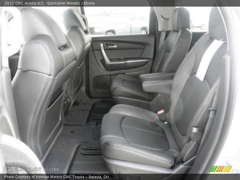 Quicksilver Metallic / Ebony 2012 GMC Acadia SLT