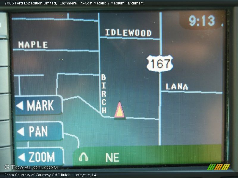 Navigation of 2006 Expedition Limited