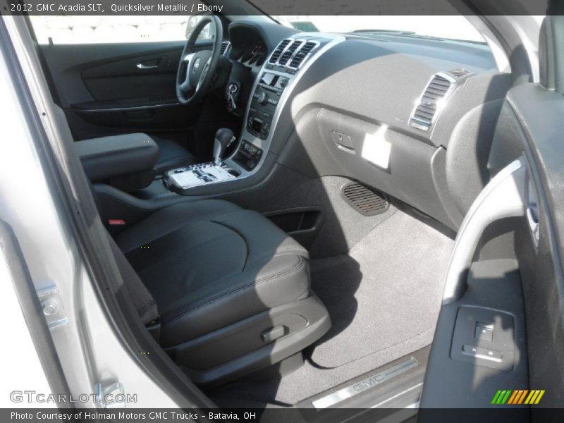 Quicksilver Metallic / Ebony 2012 GMC Acadia SLT