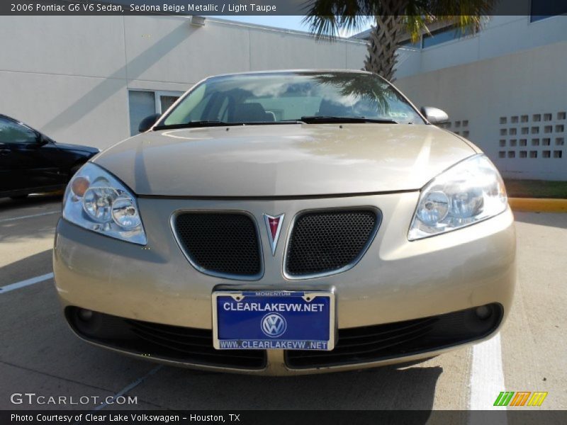 Sedona Beige Metallic / Light Taupe 2006 Pontiac G6 V6 Sedan