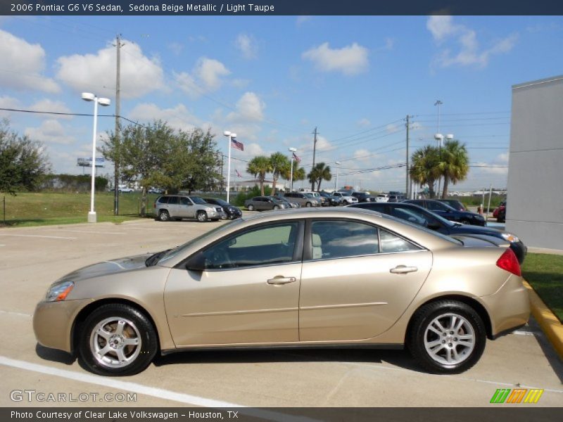 Sedona Beige Metallic / Light Taupe 2006 Pontiac G6 V6 Sedan