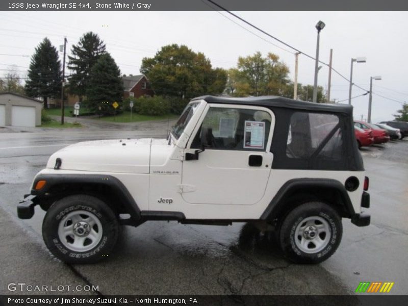  1998 Wrangler SE 4x4 Stone White