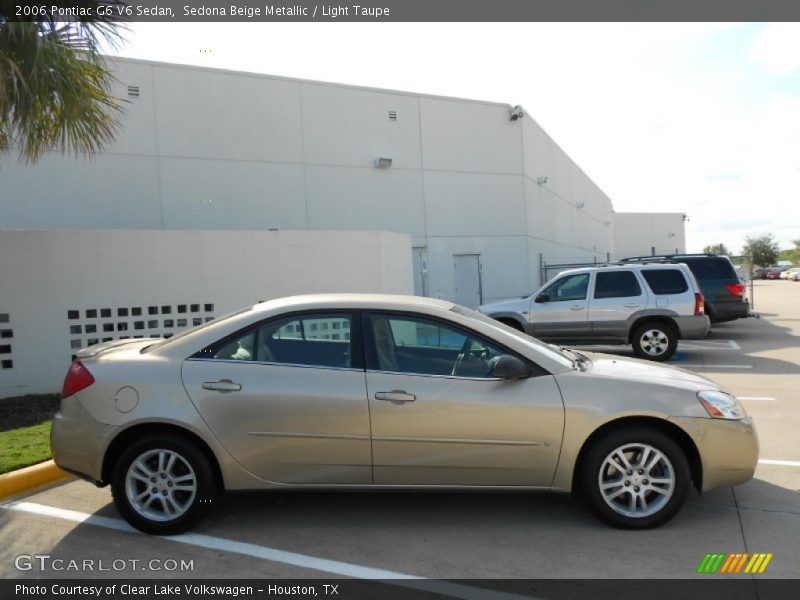 Sedona Beige Metallic / Light Taupe 2006 Pontiac G6 V6 Sedan