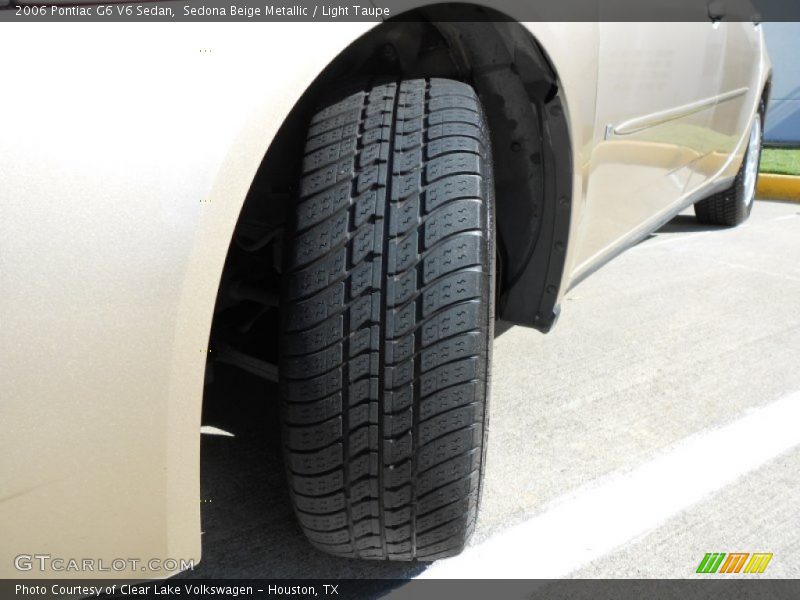 Sedona Beige Metallic / Light Taupe 2006 Pontiac G6 V6 Sedan