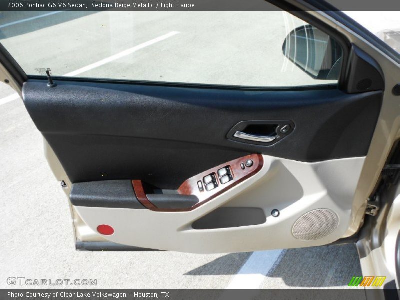 Sedona Beige Metallic / Light Taupe 2006 Pontiac G6 V6 Sedan