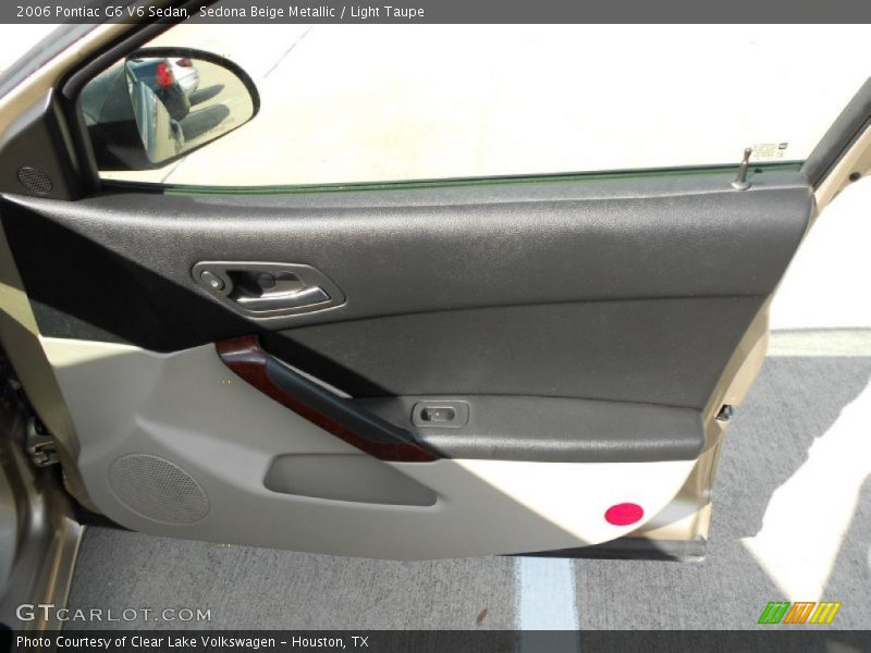 Sedona Beige Metallic / Light Taupe 2006 Pontiac G6 V6 Sedan