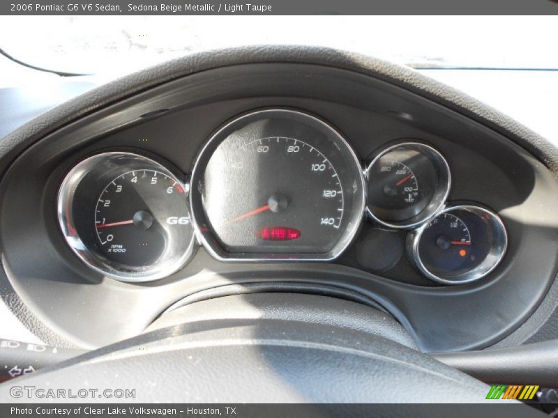 Sedona Beige Metallic / Light Taupe 2006 Pontiac G6 V6 Sedan