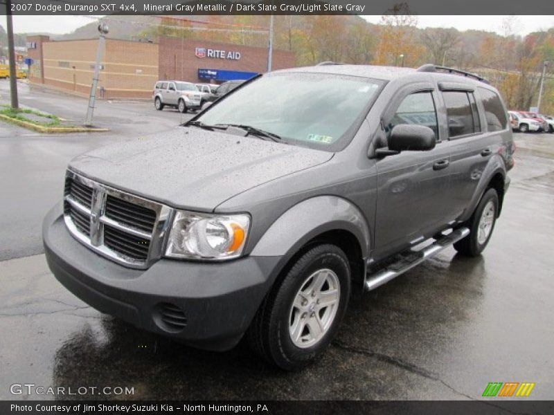 Mineral Gray Metallic / Dark Slate Gray/Light Slate Gray 2007 Dodge Durango SXT 4x4