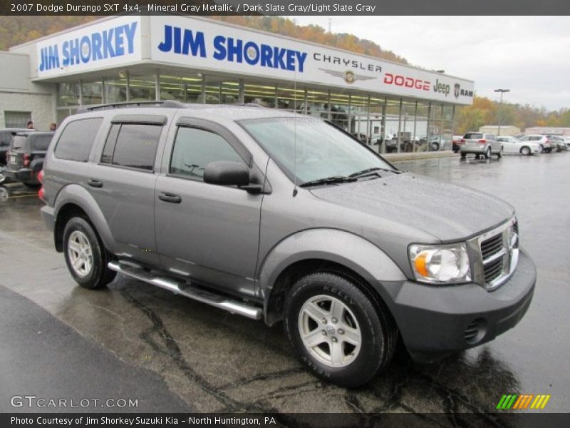 Mineral Gray Metallic / Dark Slate Gray/Light Slate Gray 2007 Dodge Durango SXT 4x4
