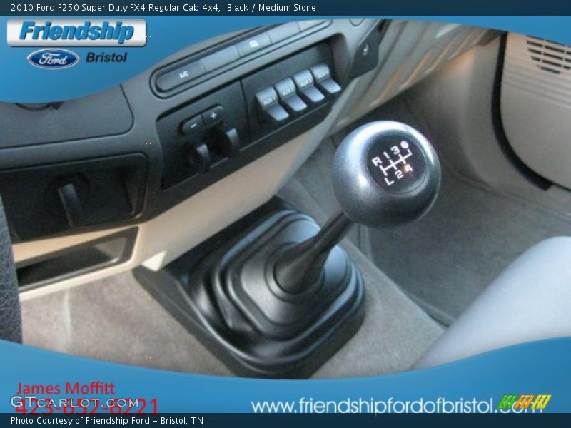 Black / Medium Stone 2010 Ford F250 Super Duty FX4 Regular Cab 4x4