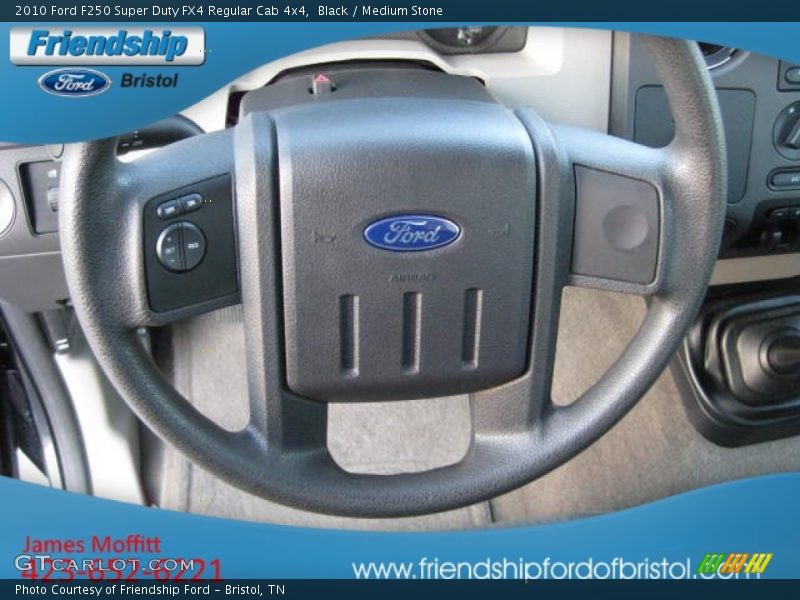 Black / Medium Stone 2010 Ford F250 Super Duty FX4 Regular Cab 4x4