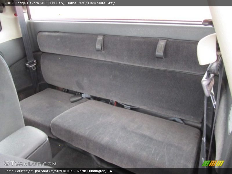 Flame Red / Dark Slate Gray 2002 Dodge Dakota SXT Club Cab