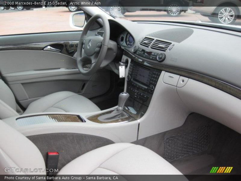 Arctic White / Ash 2008 Mercedes-Benz E 350 Sedan